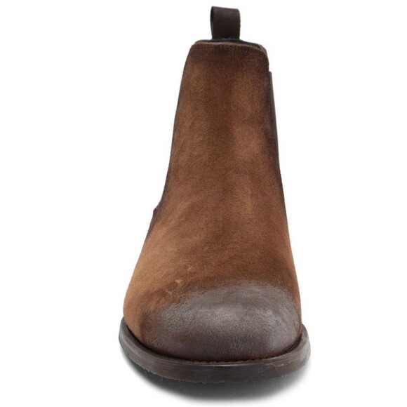 New To Boot New York Charleston Chelsea Boot Men Suede Leather 9.5 M TBH914D - Picture 3 of 16
